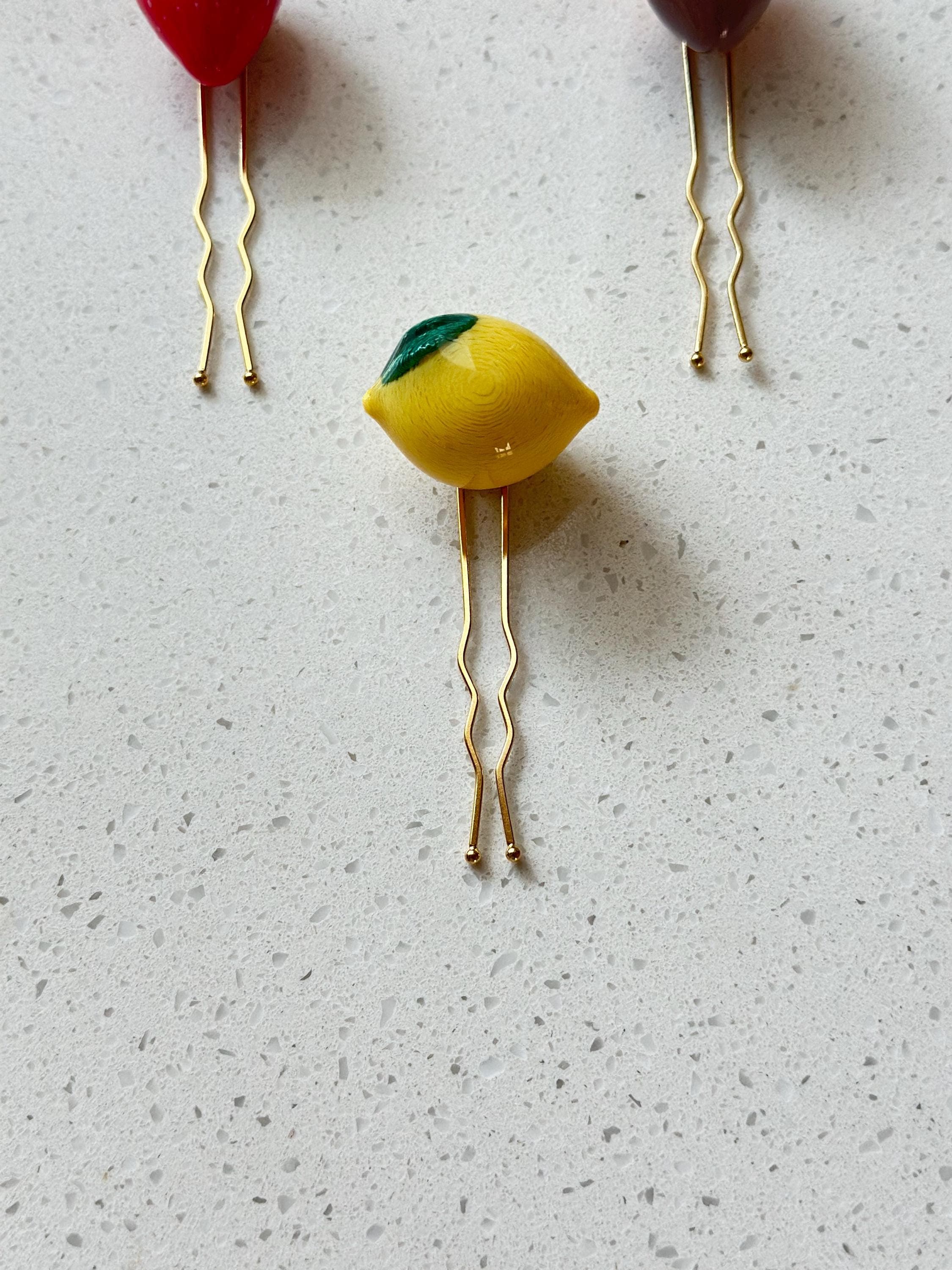 Lemon Hair Pin — view 3