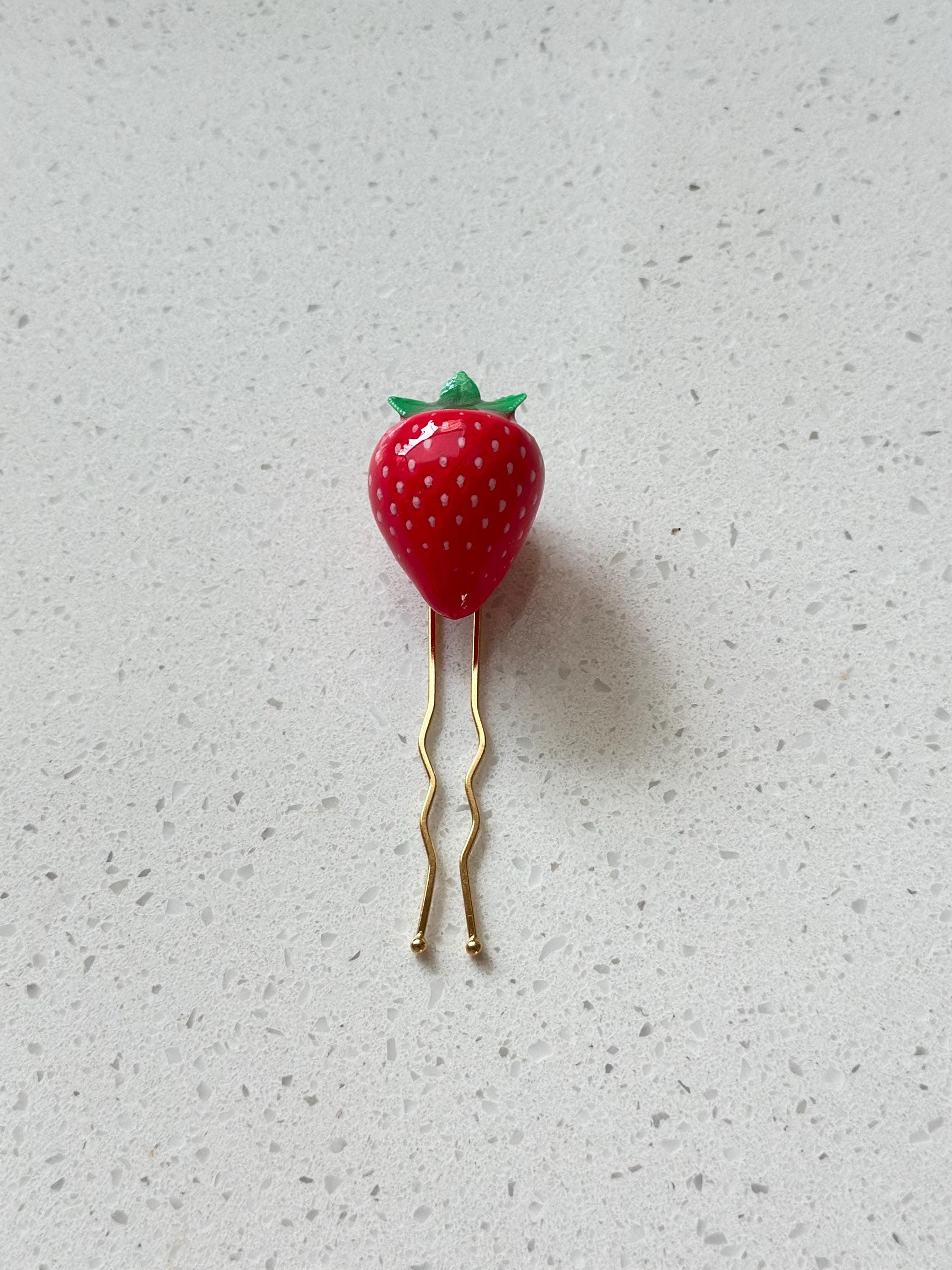 Strawberry Hair Pin — view 3